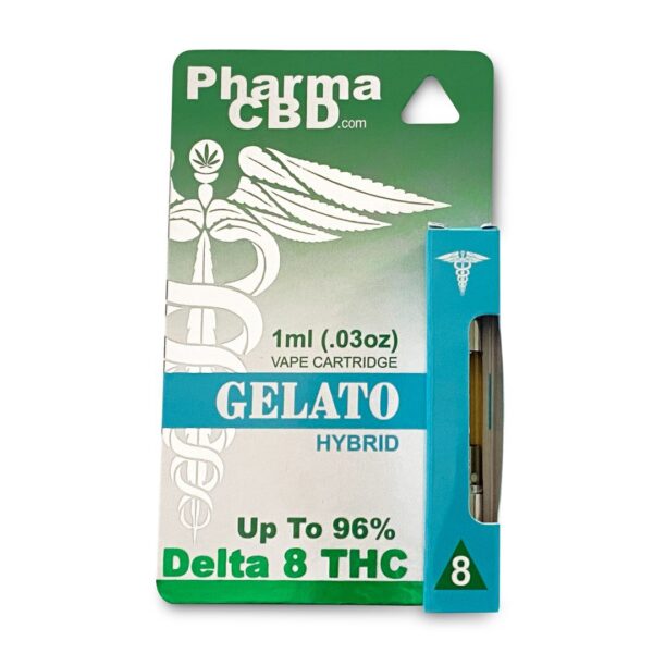 PharmaCBD Gelato Delta-8-THC Vape Cartridge