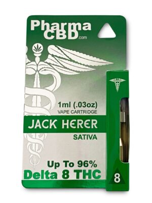 PharmaCBD Jack Herer Delta-8-THC Vape Cartridge