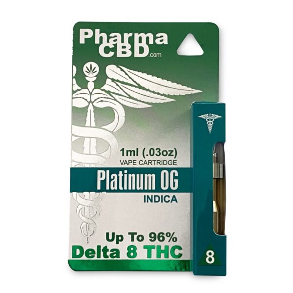 PharmaCBD Platinum OG Delta-8-THC Vape Cartridge