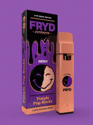 FRYD Purple Pop Rocks Live Resin Disposable Vape – 2 Grams