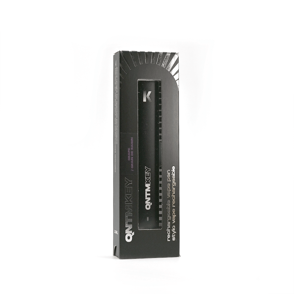 QNTM KEY Disposable Vape Pen – 1ml (GRAPE)