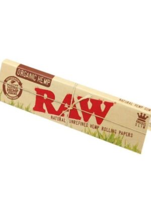 5 Packs RAW Organic King Size Slim