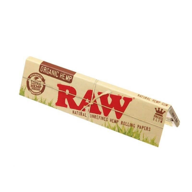 5 Packs RAW Organic King Size Slim