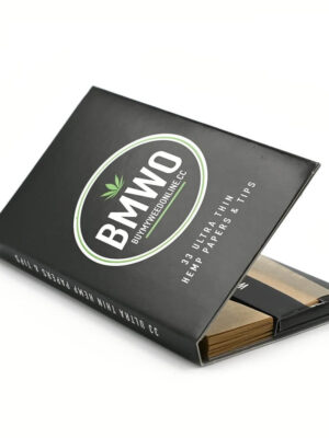 5 packs BMWO 1 1/4 Rolling Paper with Tips – The Premium Rolling Experience
