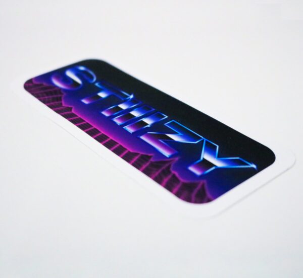 STIIIZY 80’s Sticker – Retro Vibes, Modern Style