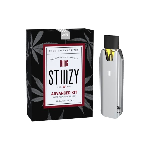 STIIIZY Battery – Silver | 1EA Advanced Kit