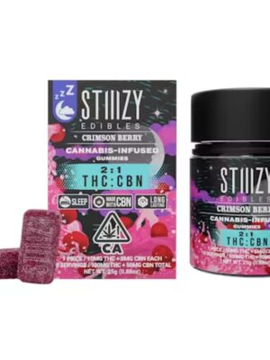 STIIIZY Edibles – 2:1 Crimson Berry | 150mg