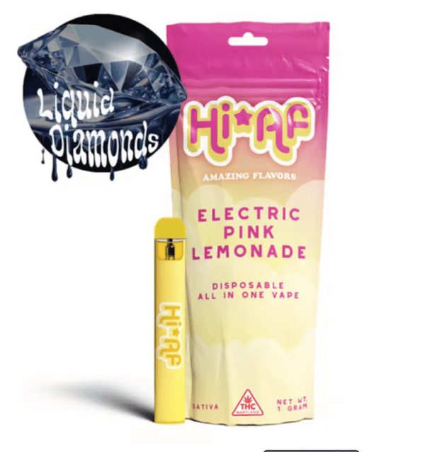 1g AF Electric Pink Lemonade – Disposable Vape: The Ultimate Vape Experience