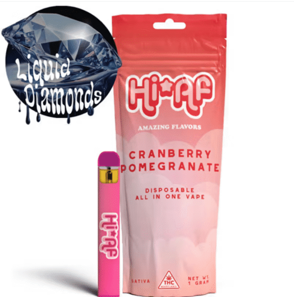 1gm AF Cranberry Pomegranate – Disposable Vape: The Ultimate Flavor Experience