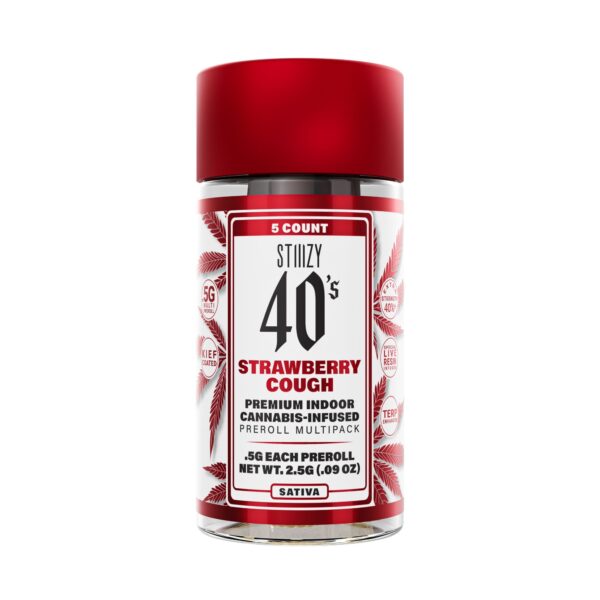 Strawberry Cough | 2.5 Grams – STIIIZY Premium Cannabis Preroll