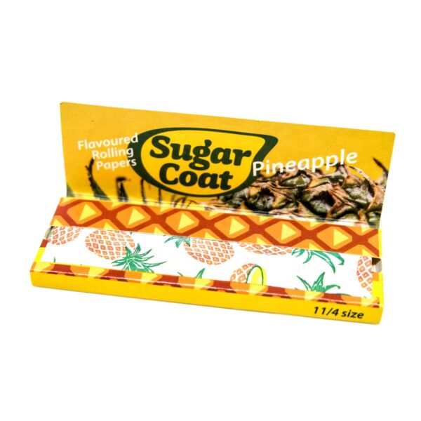 5 Packs Sugar Coat – Pineapple Rolling Papers: A Flavorful Twist on Smoking