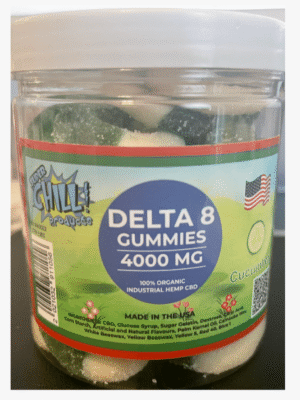 Super Chill Delta 8 Gummies 4000mg