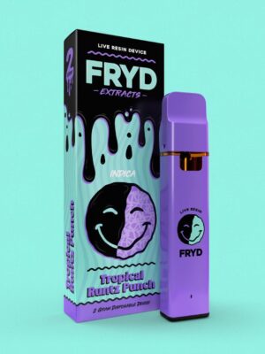FRYD Tropical Runtz Punch Live Resin Disposable Vapes – 2 Grams