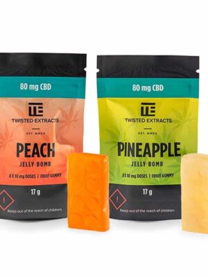 80mg CBD Jelly Bombs – Twisted Extracts: A Delicious and Effective CBD Treat