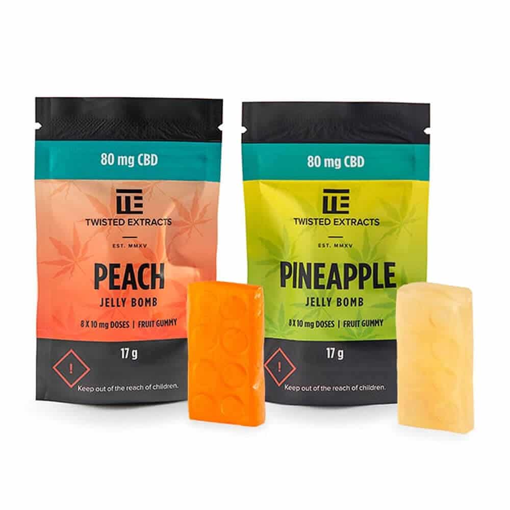 80mg CBD Jelly Bombs – Twisted Extracts: A Delicious and Effective CBD Treat