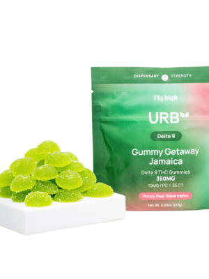 Urb Delta-9 THC Gummies – Prickly Pear Watermelon (350 mg Total Delta-9-THC)