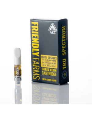 White Gushers – Cured Resin Cartridge: A Premium Cannabis Vaping Experience