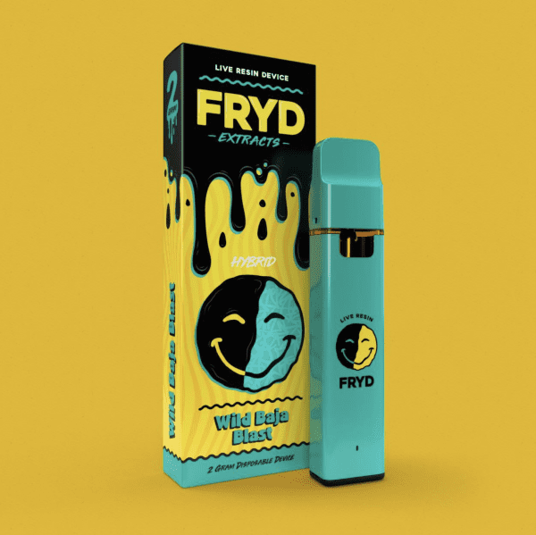 FRYD Wild Baja Blast Live Resin Disposable Vape Carts – 2 Grams