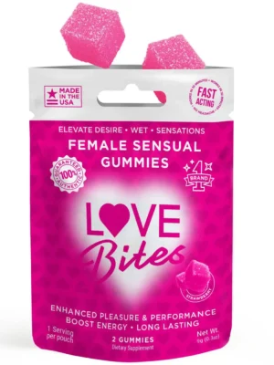 Love Bites | Female Enhancement Gummies | 2 Count