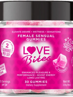 Love Bites | Female Enhancement Gummies | 30 Count