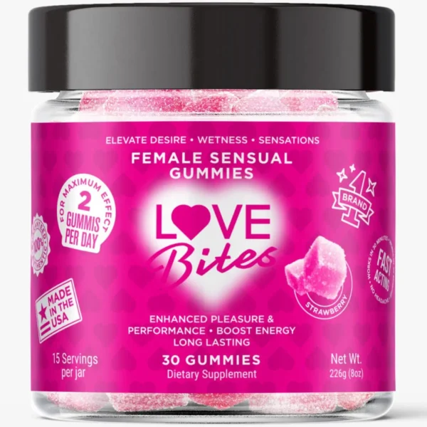 Love Bites | Female Enhancement Gummies | 30 Count