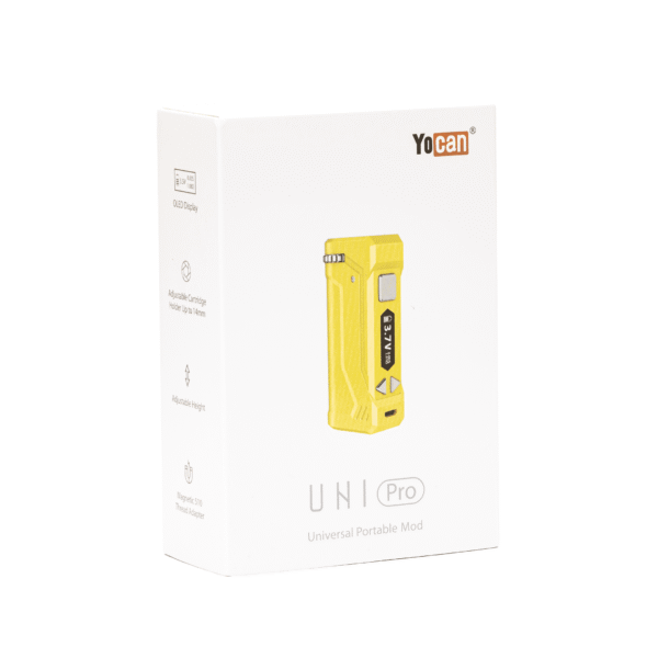 Yocan UNI Pro Universal Portable Box Mod Battery – Yellow