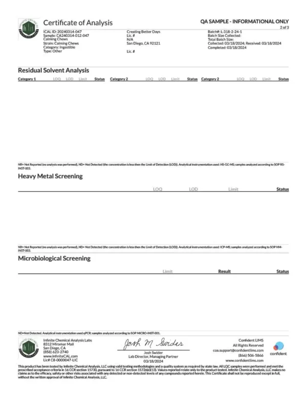 Elite Cannacy Calming CBD Dog Treats – 600mg – 60ct