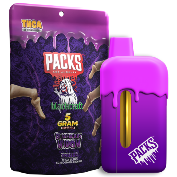 Packwoods x Blackcraft THCa Diamonds 5-Gram Disposable: A Pinnacle of Purity, Potency, and Innovation