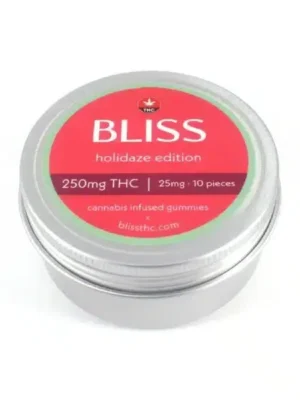 BLISS Edibles HOLIDAZE Edition (250mg THC)