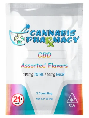 Elite Cannacy CBD Gummies | 50mg – Assorted Flavor – 2ct