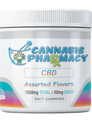 Elite Cannacy CBD Gummies | 50mg – Assorted Flavor – 30ct