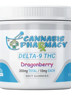 Elite Cannacy Delta-9 THC Gummies | 10mg – Dragonberry – 30ct