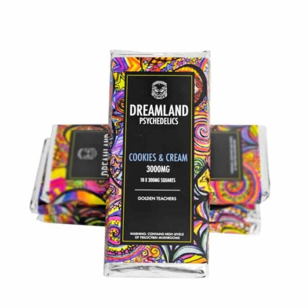 Golden Teacher 3000mg Chocolate Bars – Dreamland Psychedelics