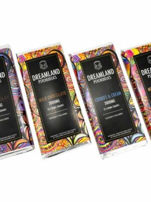 Golden Teacher 3000mg Chocolate Bars – Dreamland Psychedelics