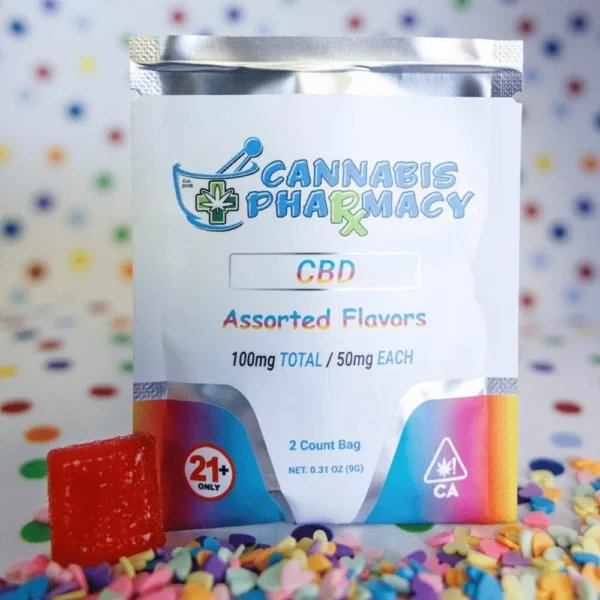 Elite Cannacy CBD Gummies | 50mg – Assorted Flavor – 2ct