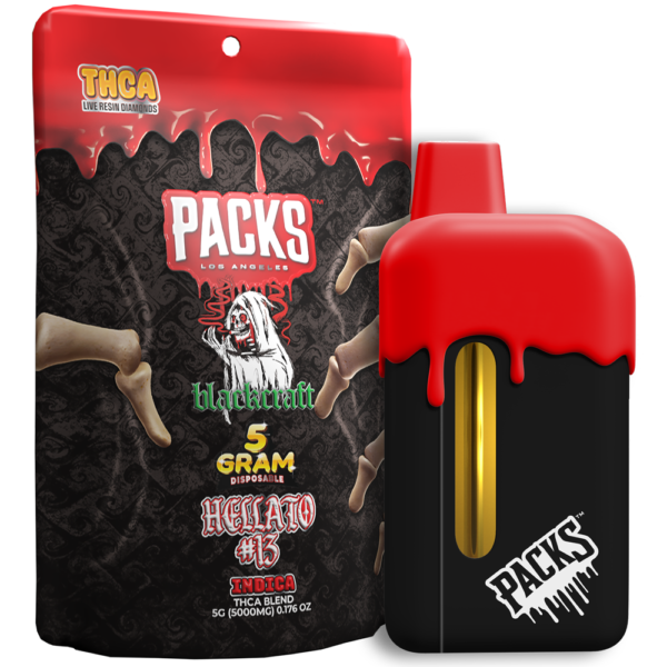 Packwoods x Blackcraft THCa Diamonds 5-Gram Disposable: A Pinnacle of Purity, Potency, and Innovation