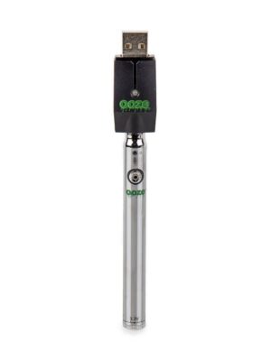 Ooze Slim Twist Pen Vape Battery – Chrome: The Ultimate Vaping Powerhouse