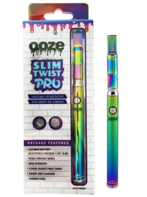 Ooze Slim Twist Pro Kit – Rainbow: A Vibrant Vaping Experience