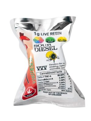 Viridesco Live Resin – Sour Diesel: A Premium Cannabis Experience