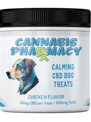 Elite Cannacy Calming CBD Dog Treats – 600mg – 60ct