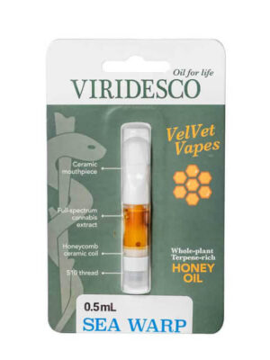 Viridesco – Seawarp Honey Oil Carts 0.5ml