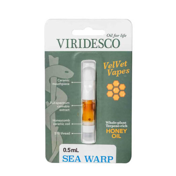 Viridesco – Seawarp Honey Oil Carts 0.5ml
