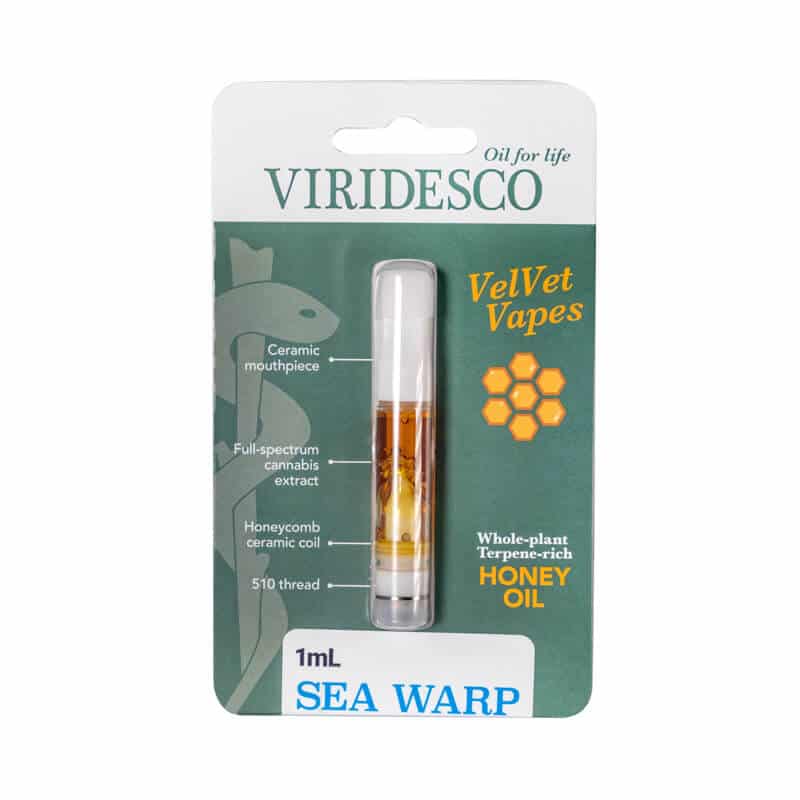 Viridesco – Seawarp Honey Oil Carts 1ml: Premium Quality for an Unmatched Experience