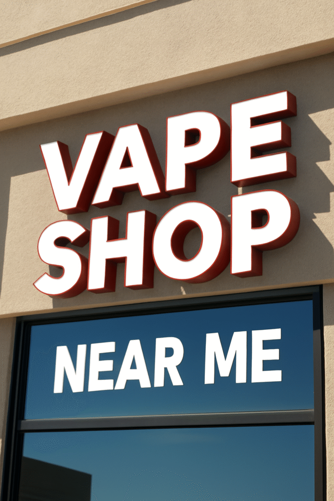 Vape Shop Near Me