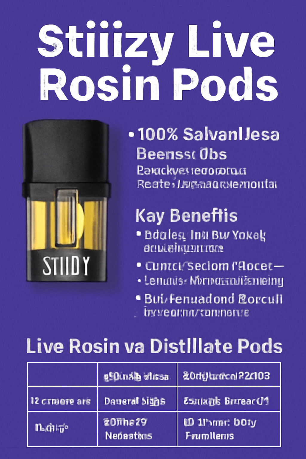 Stiiizy Live Rosin Pods