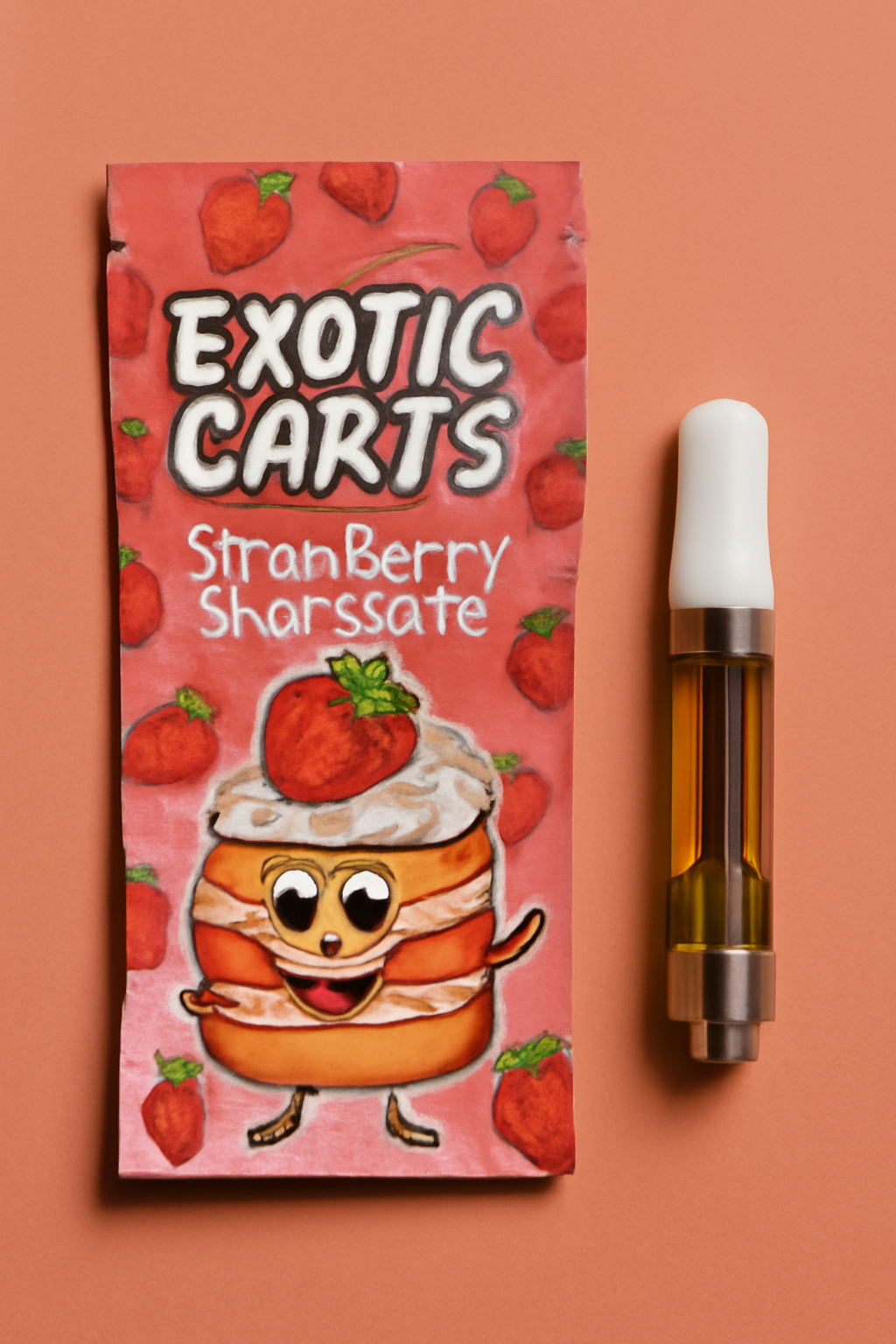 Exotic Carts Cartridges Strawberry Shortcake